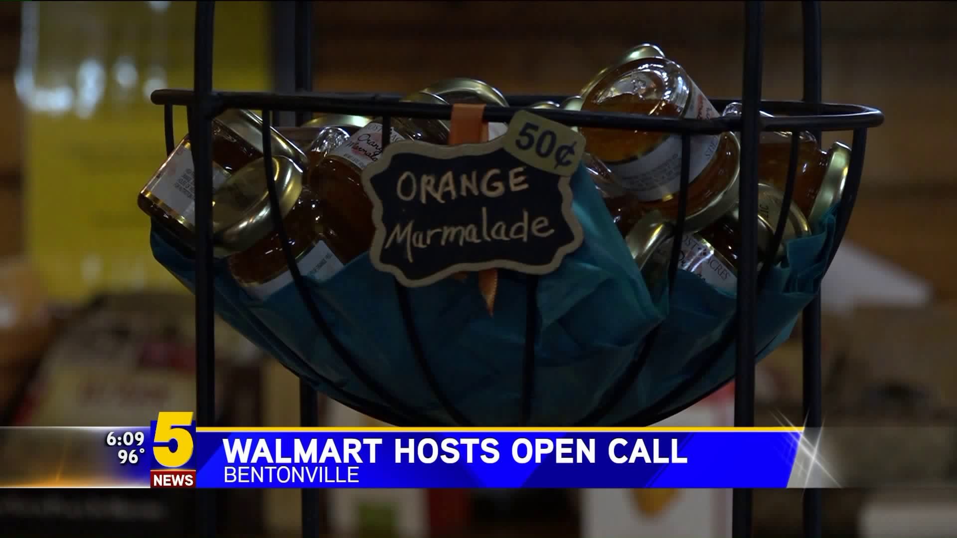 Walmart Hosts Open Call