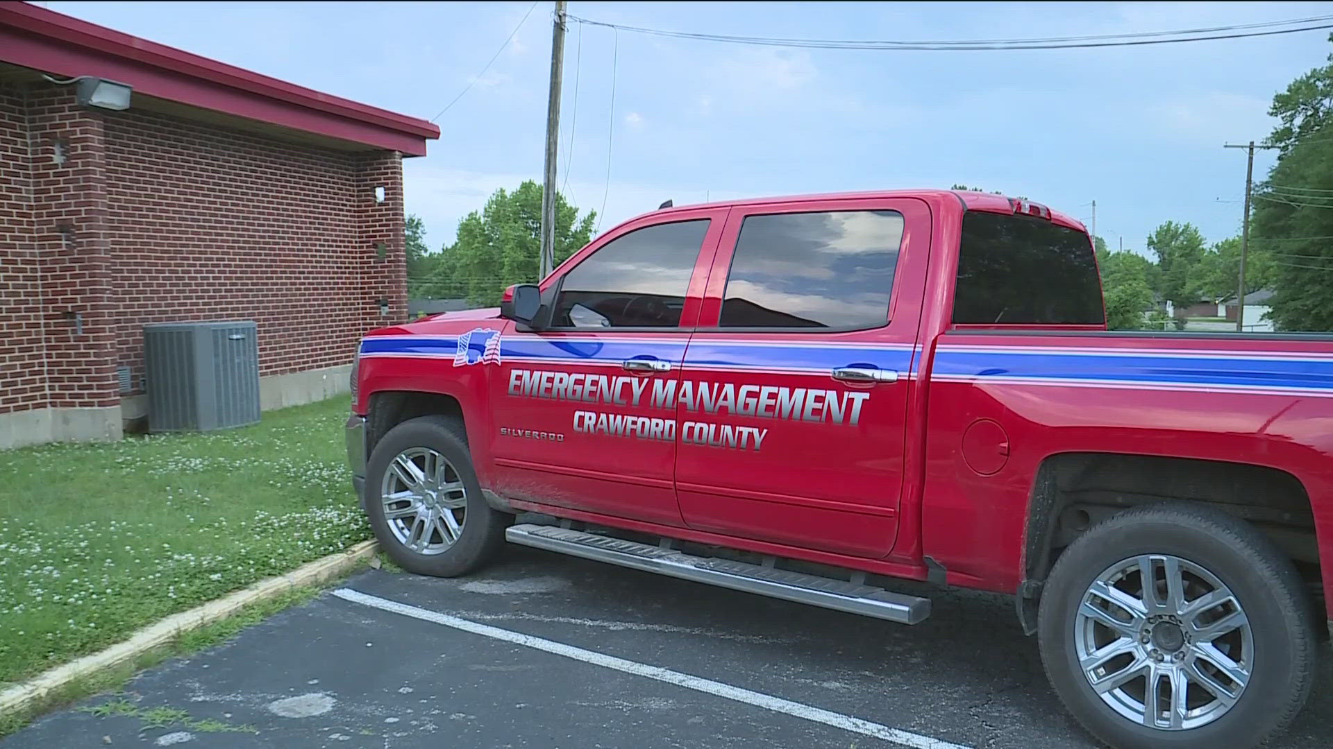 "We'll be here 24 hours a day, as long as weather is in our area," Crawford County Emergency Management Director Veronica Robins said.