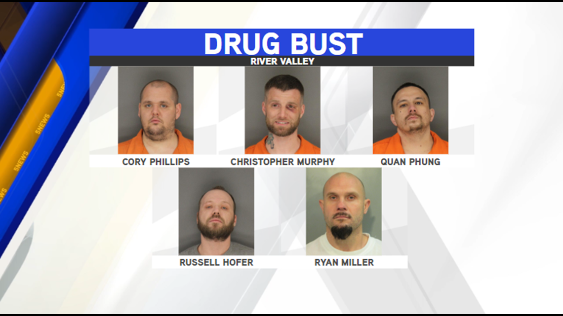 Five Indicted After Feds Bust Sprawling Drug Ring In River Valley ...
