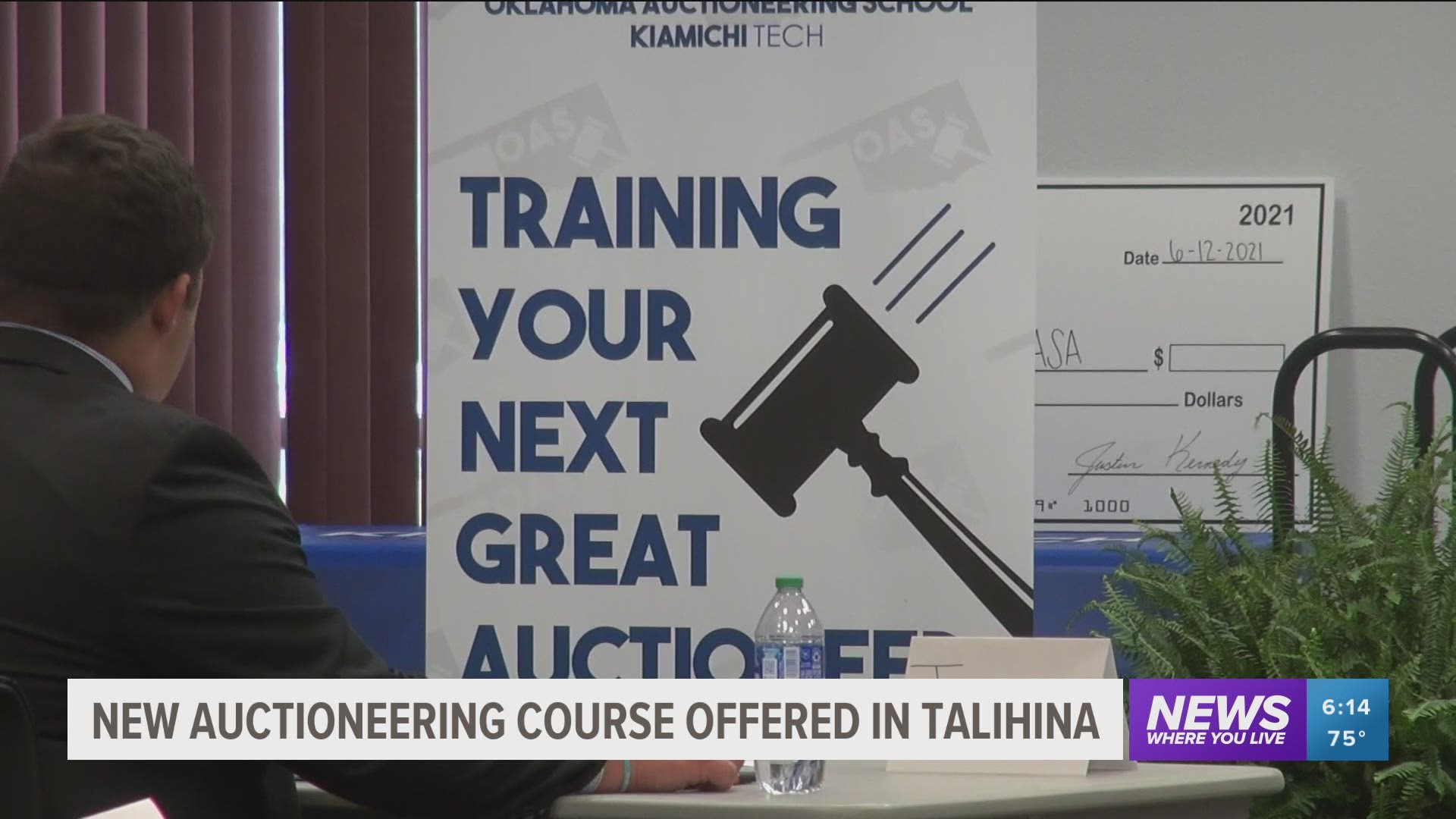 Kiamichi Tech in Talihina is now the only college in Oklahoma and Arkansas offering courses to earn a certificate in auctioneering.