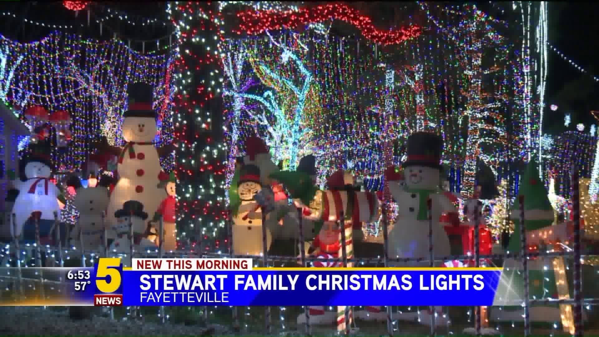Stewart Family Christmas Lights