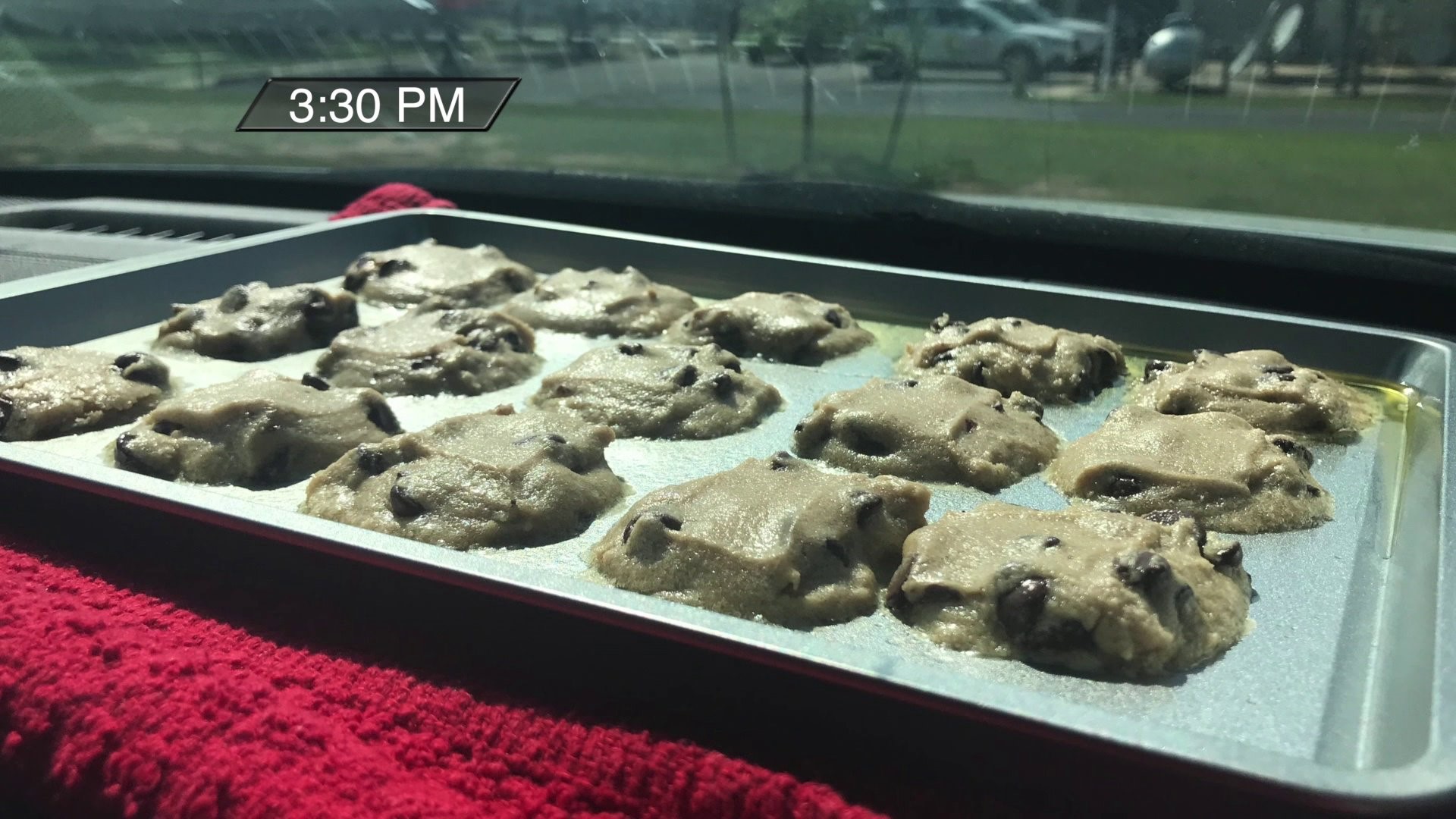 So Hot Cookies Bake Inside 174 Degree Vehicle