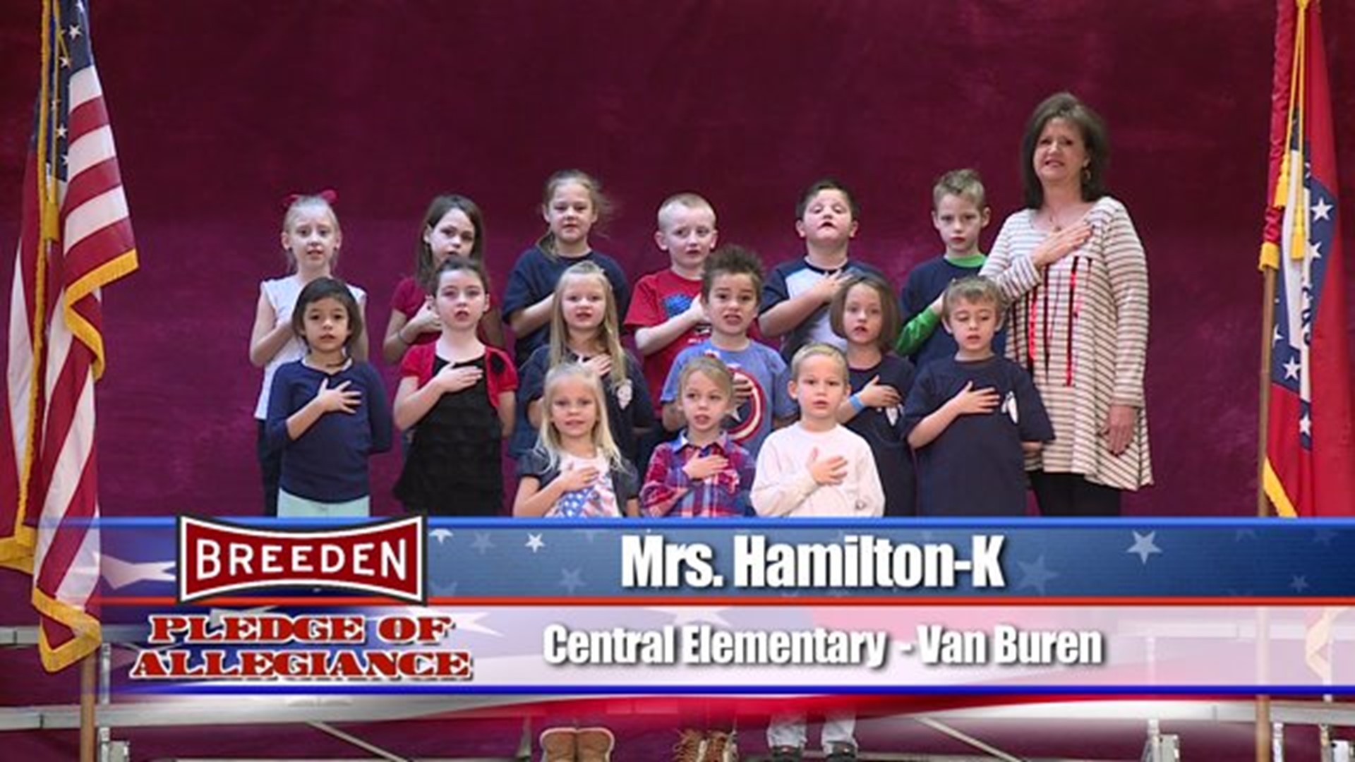 Central Elementary, Van Buren - Mrs. Hamilton - Kindergarten