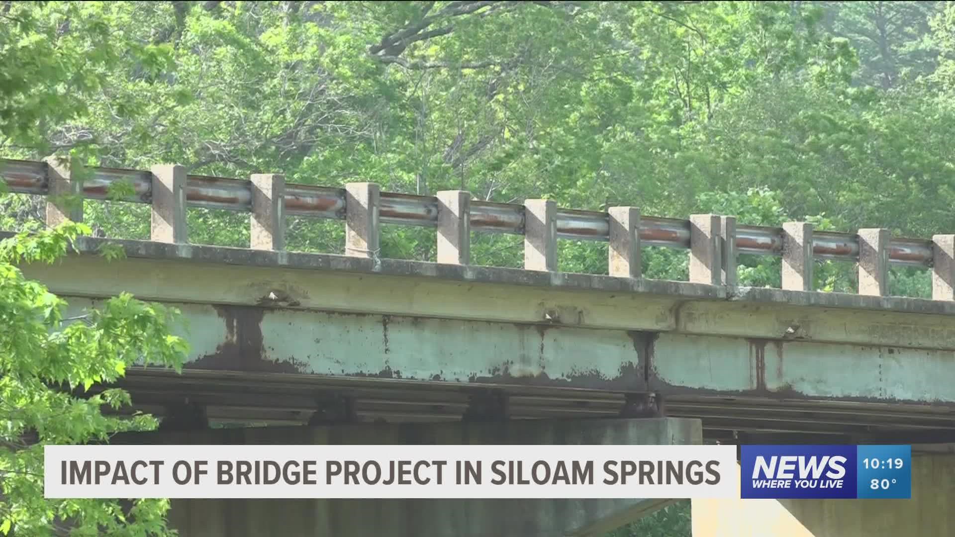 Some Siloam Springs residents and business owners say they fear improvements and additions to the Illinois River Bridge on Highway 59.