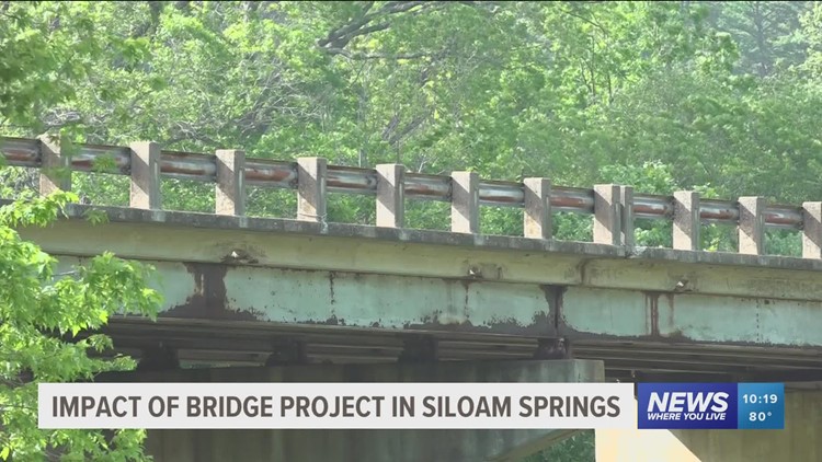 Siloam Springs residents frustrated with bridge project affecting homes