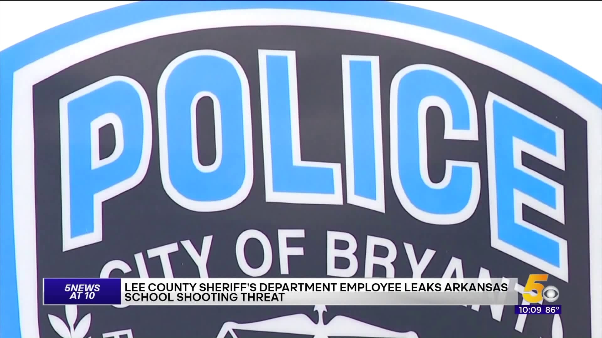 Sheriff`s Department Employee Causes Panic After Leaking Arkansas School Shooting Threat