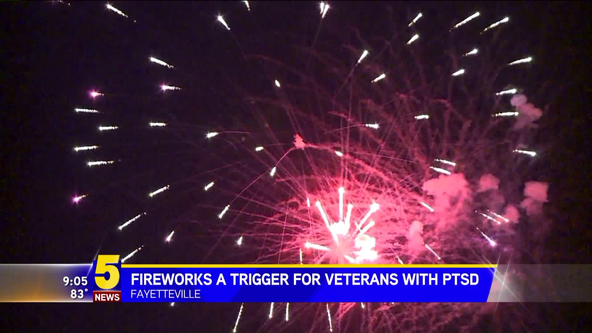 Fireworks A Trigger For Veterans With PTSD