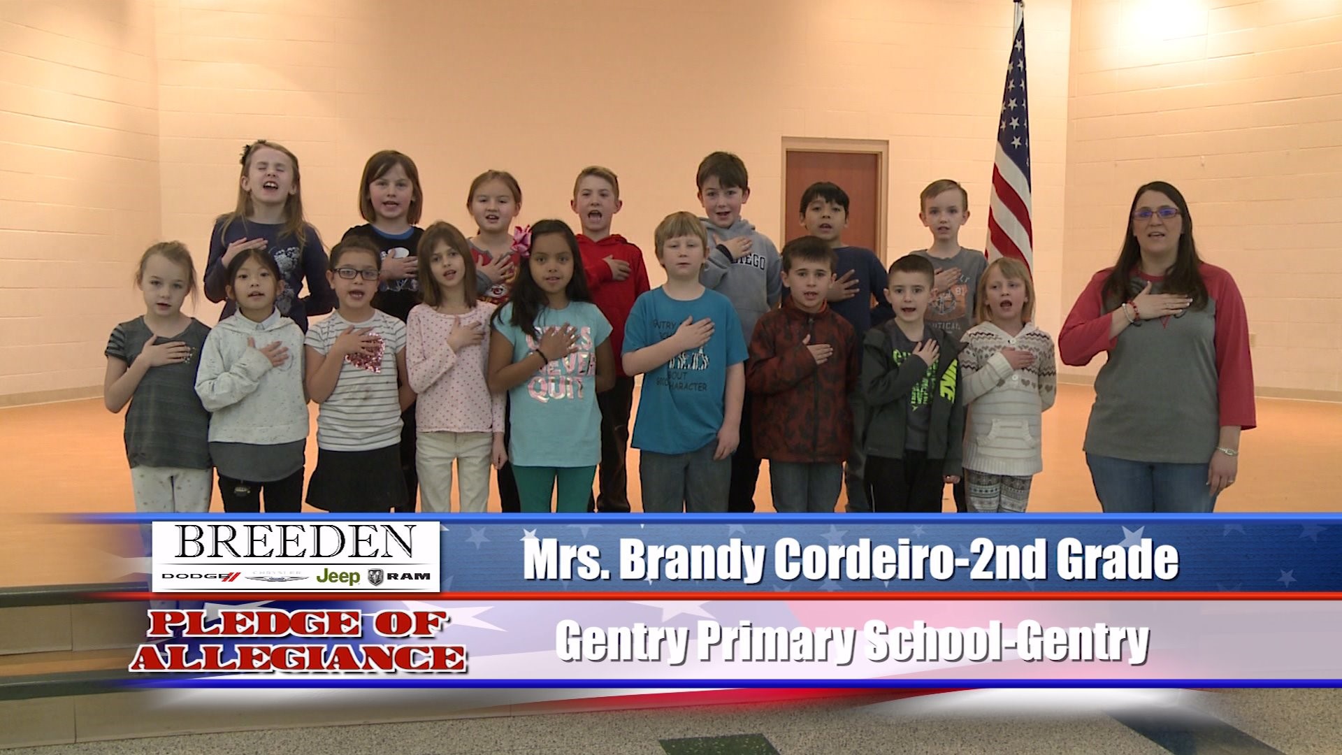 Mrs. Brandy Cordeiro  2nd Grade  Gentry Primary School  Gentry