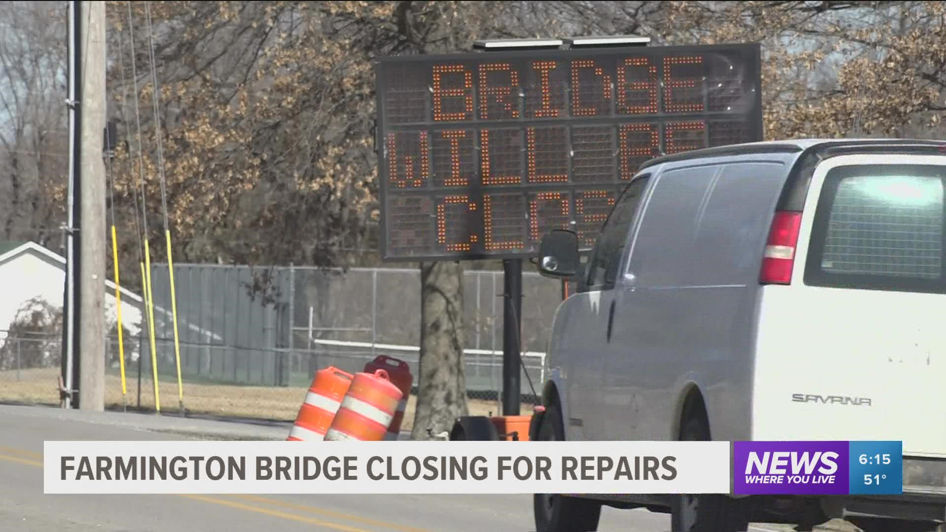 Farmington Bridge underconstruction | 5newsonline.com