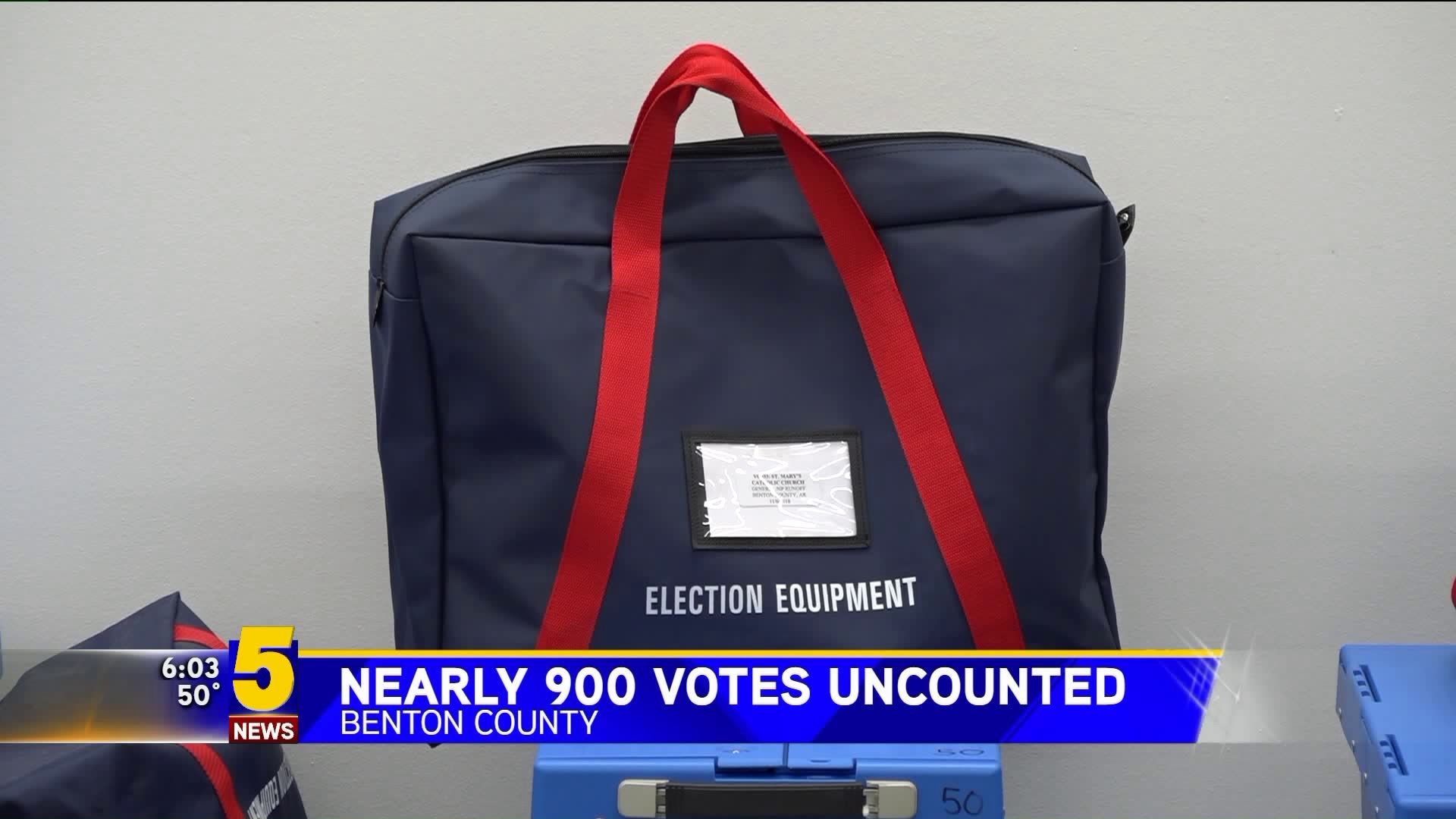 Nearly 900 Votes Uncounted In Benton County