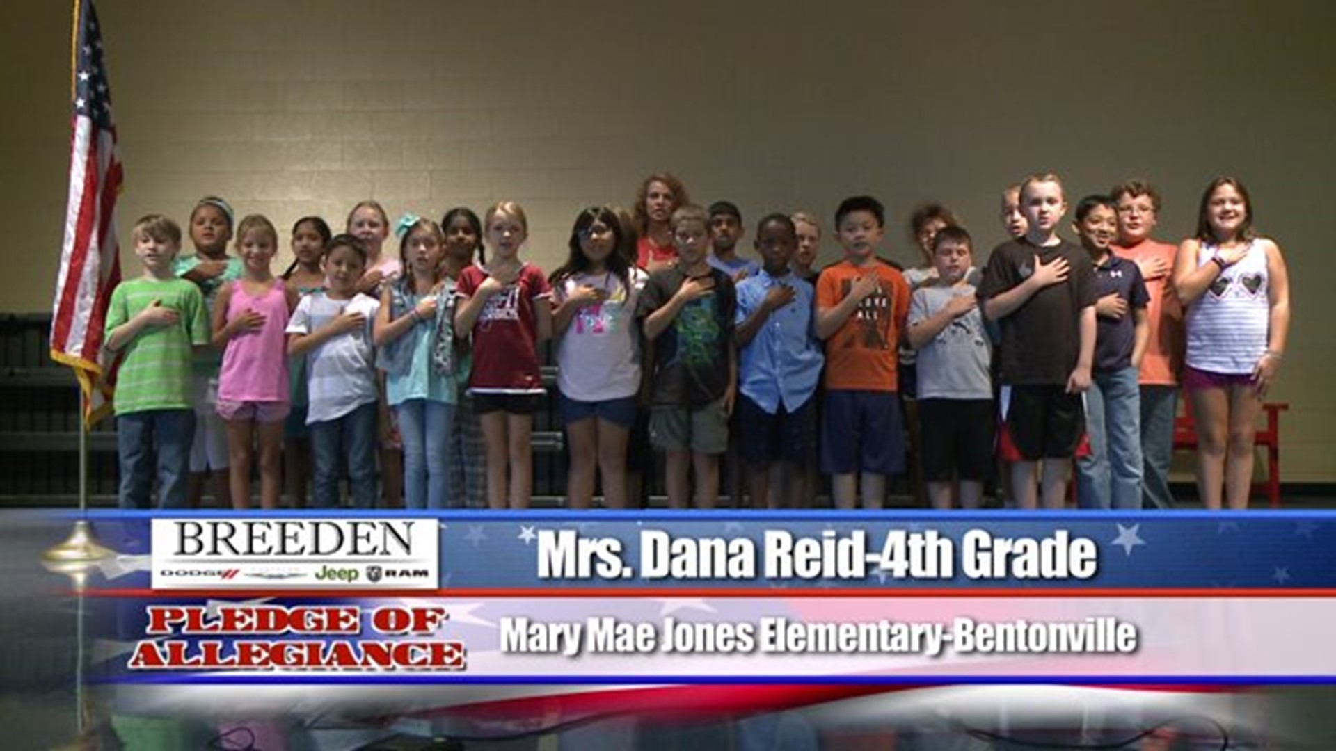 Mary Mae Jones Elementary, Bentonville - Mrs. Dana Reid - 4th Grade