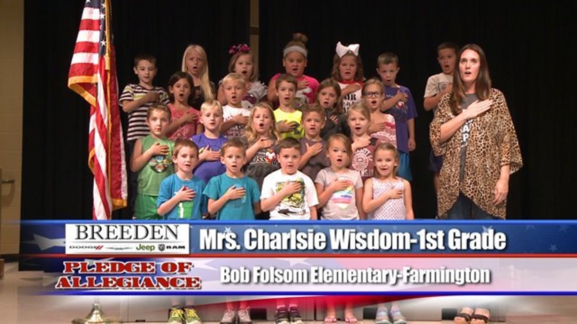 Mrs. Charlsie Wisdom 1st Grade Bob Folsom Elementary Farmington