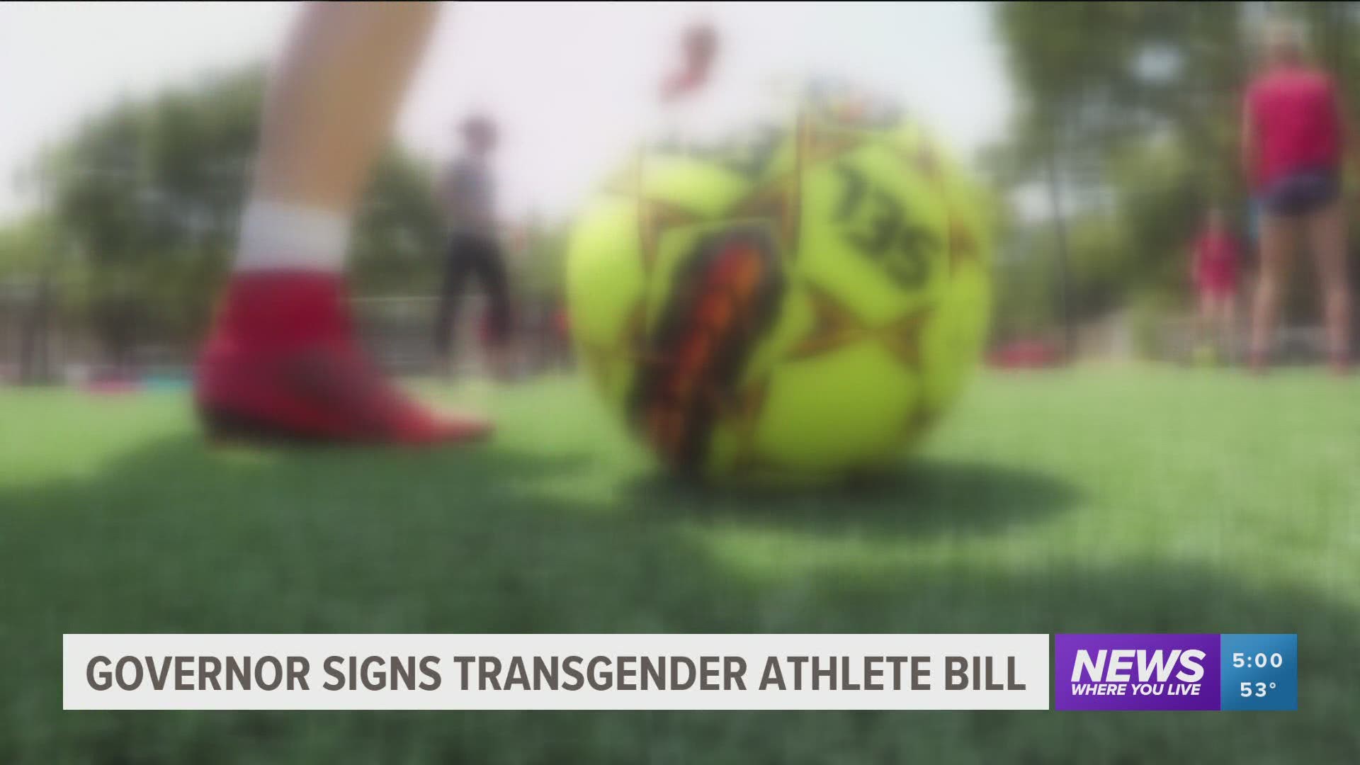 The bill states that transgender women and girls would have a biological advantage over other female competitors, making it an uneven playing field.