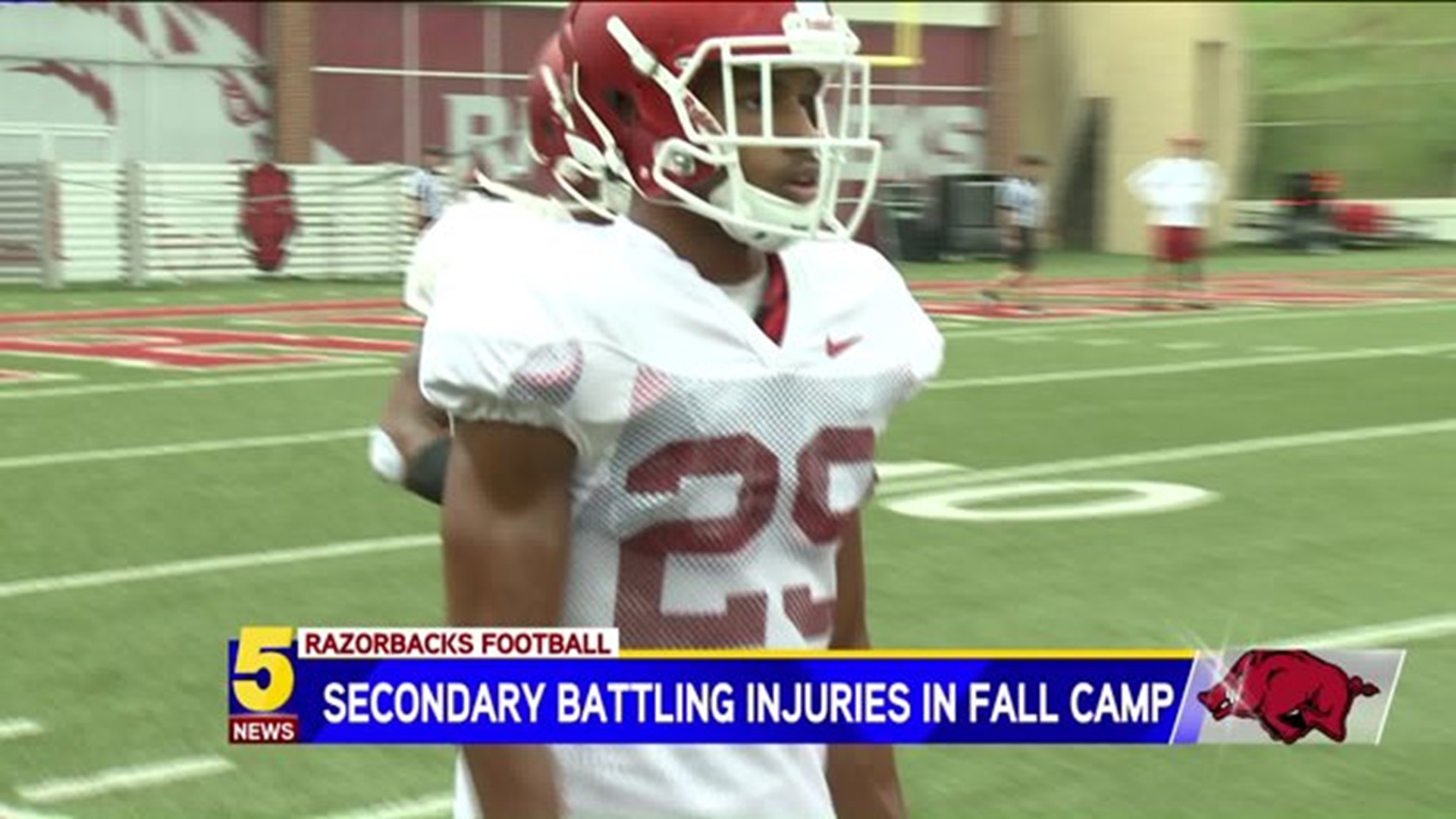 Secondary Fighting Off Injuries In Fall Camp