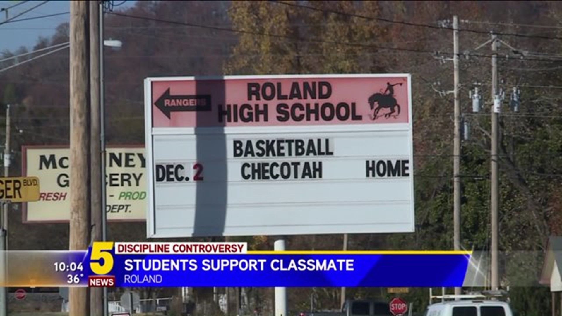 Students Support Classmate