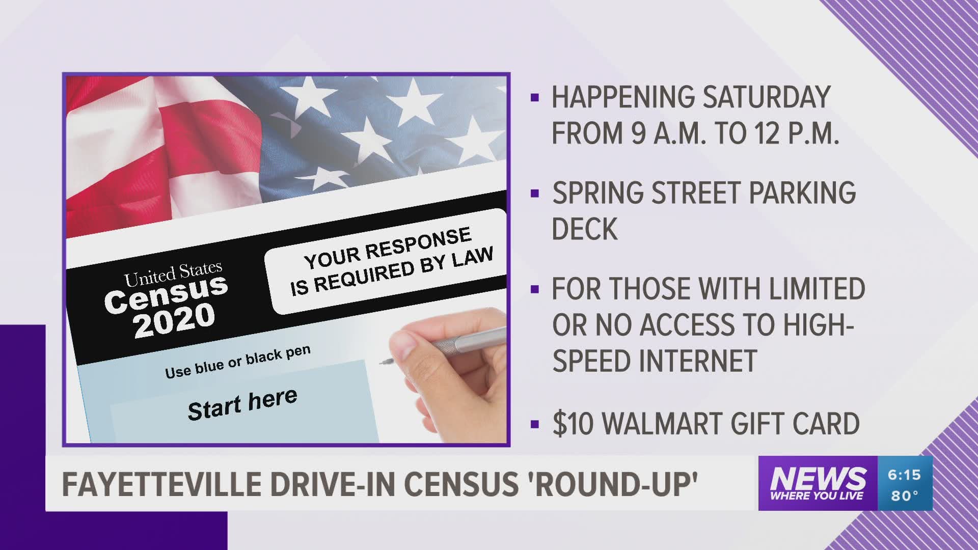 Fayetteville Drive-In Census 'Round-Up'