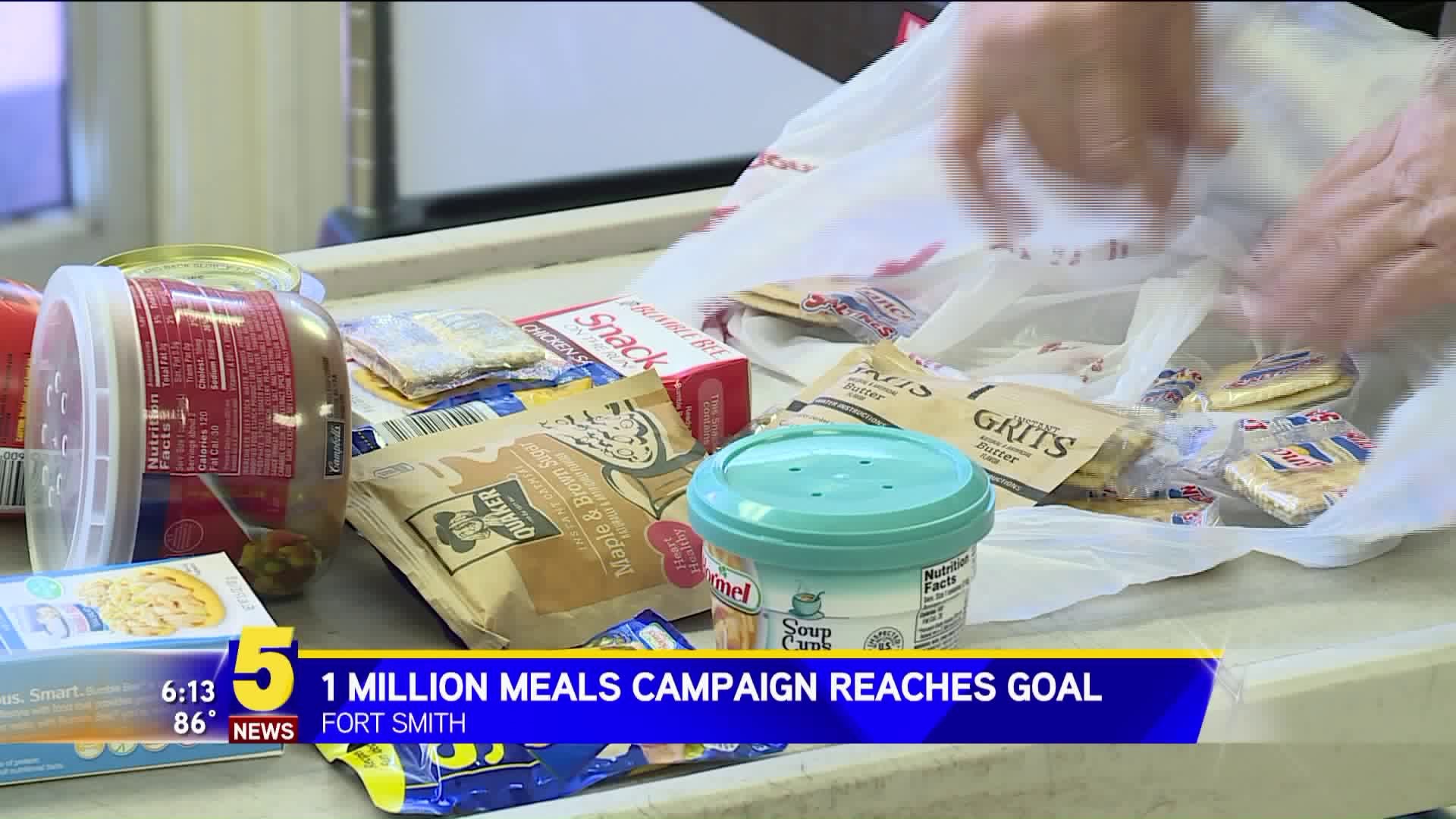 1 Million Meals Campaign Reaches Goal