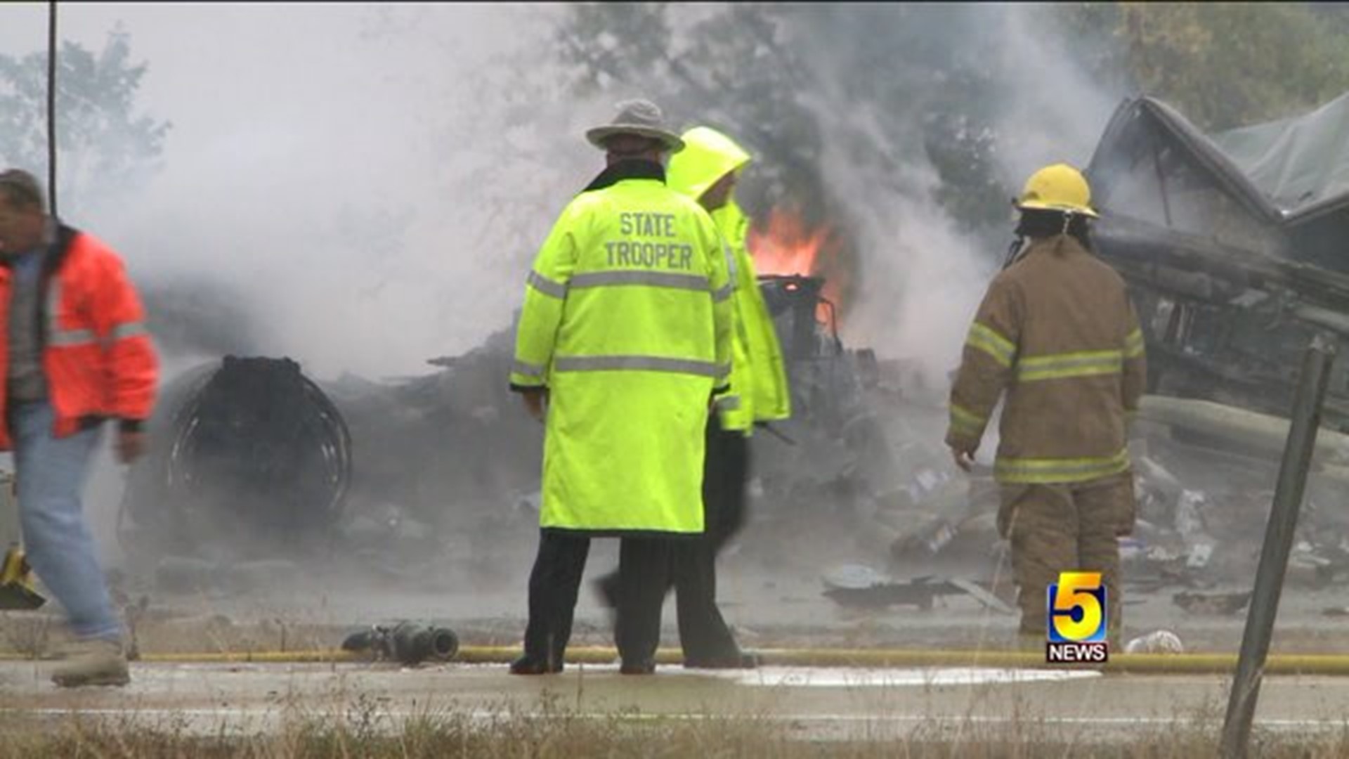 Two Killed In Fiery Crash On Interstate 40 Near West Memphis