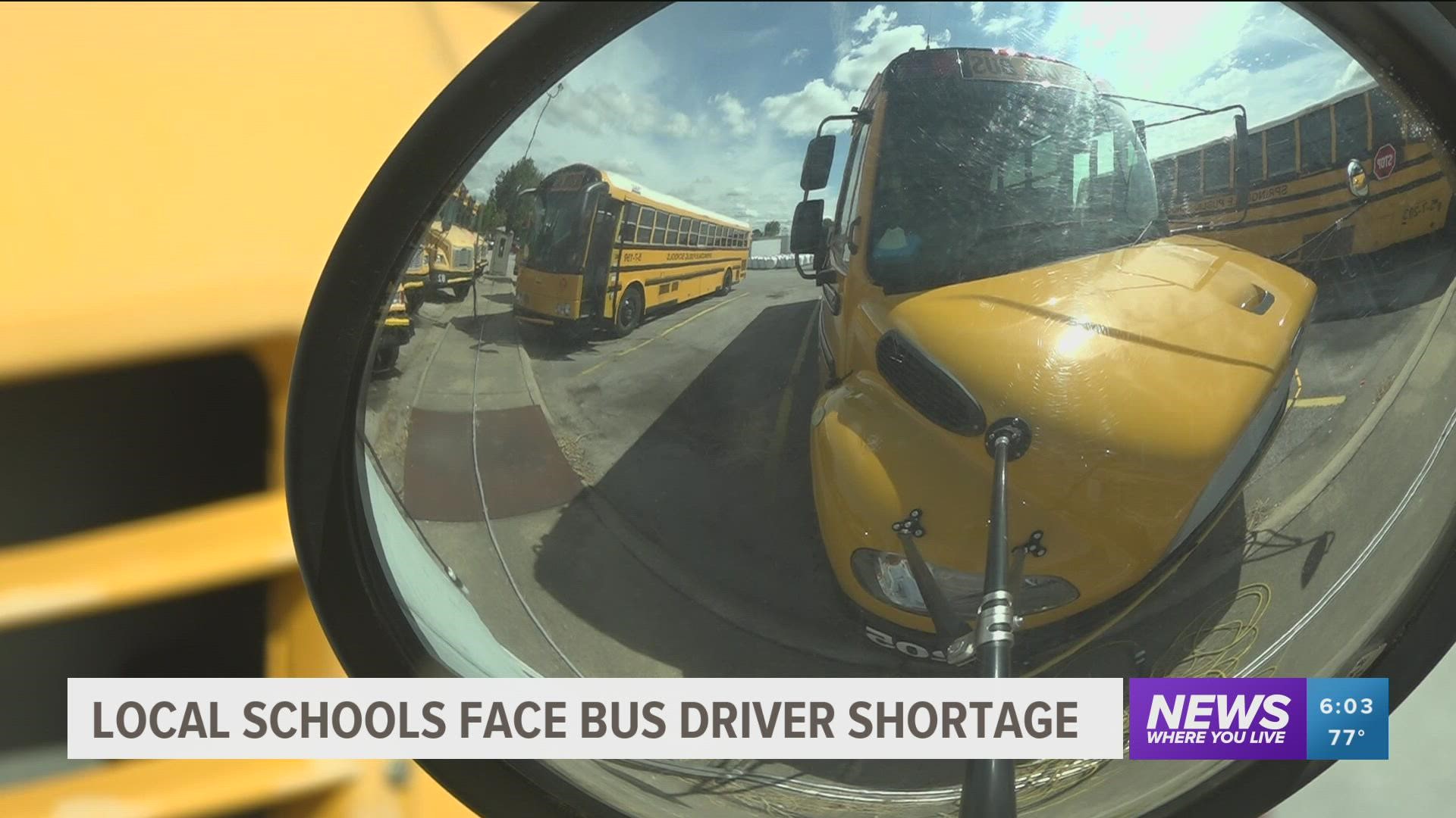 The shortage of bus drivers isn't something new, it's been compounded by the pandemic.