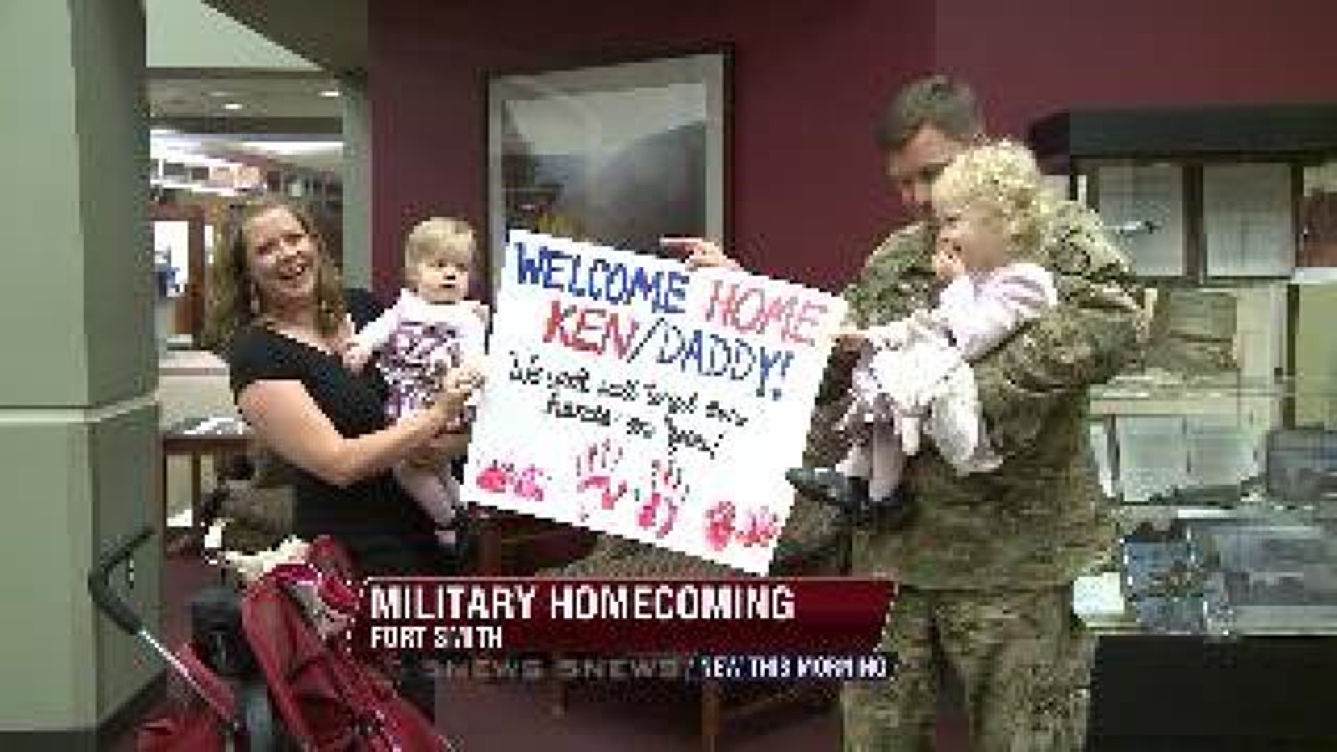 Fort Smith Family Gives Thanks For Holday Homecoming