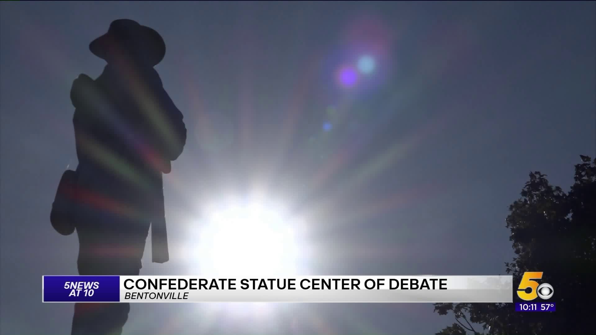 Locals Debate About Bentonville Confederate Statue