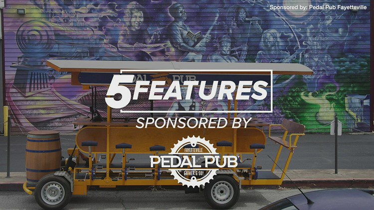 5Features: Pedal Pub Fayetteville