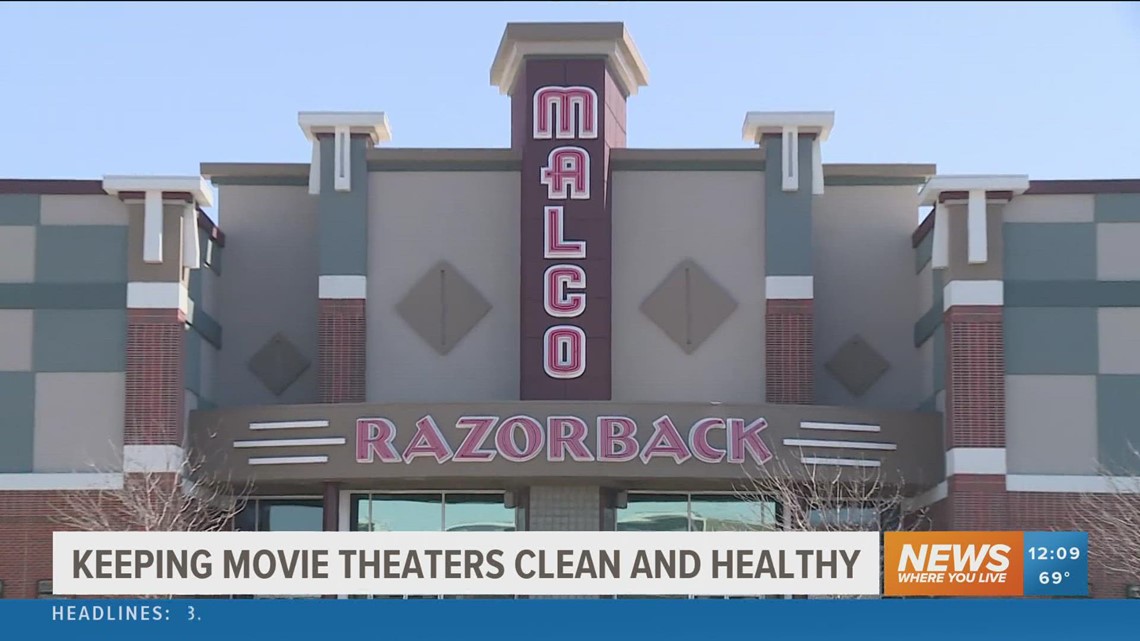 Local movie theatres taking COVID safety precautions
