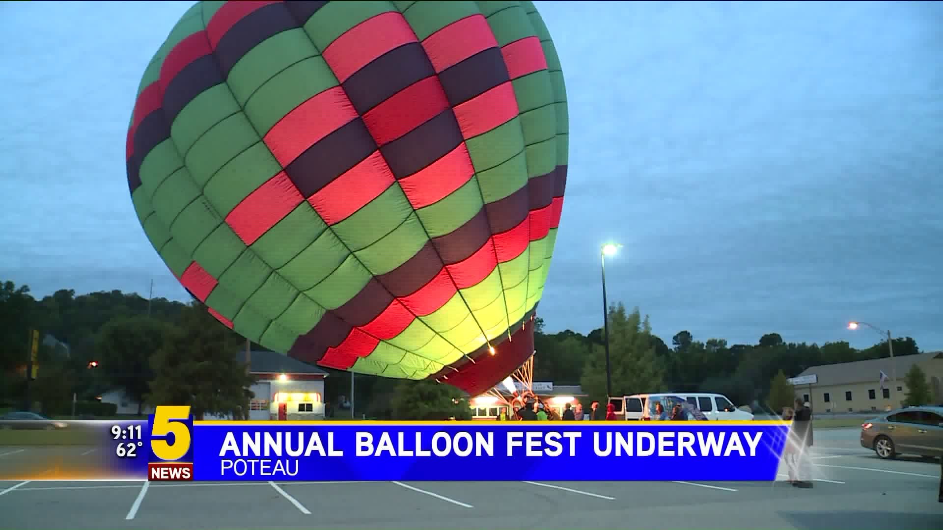 Poteau Balloon Festival Brings Vibrant Color To The Sky