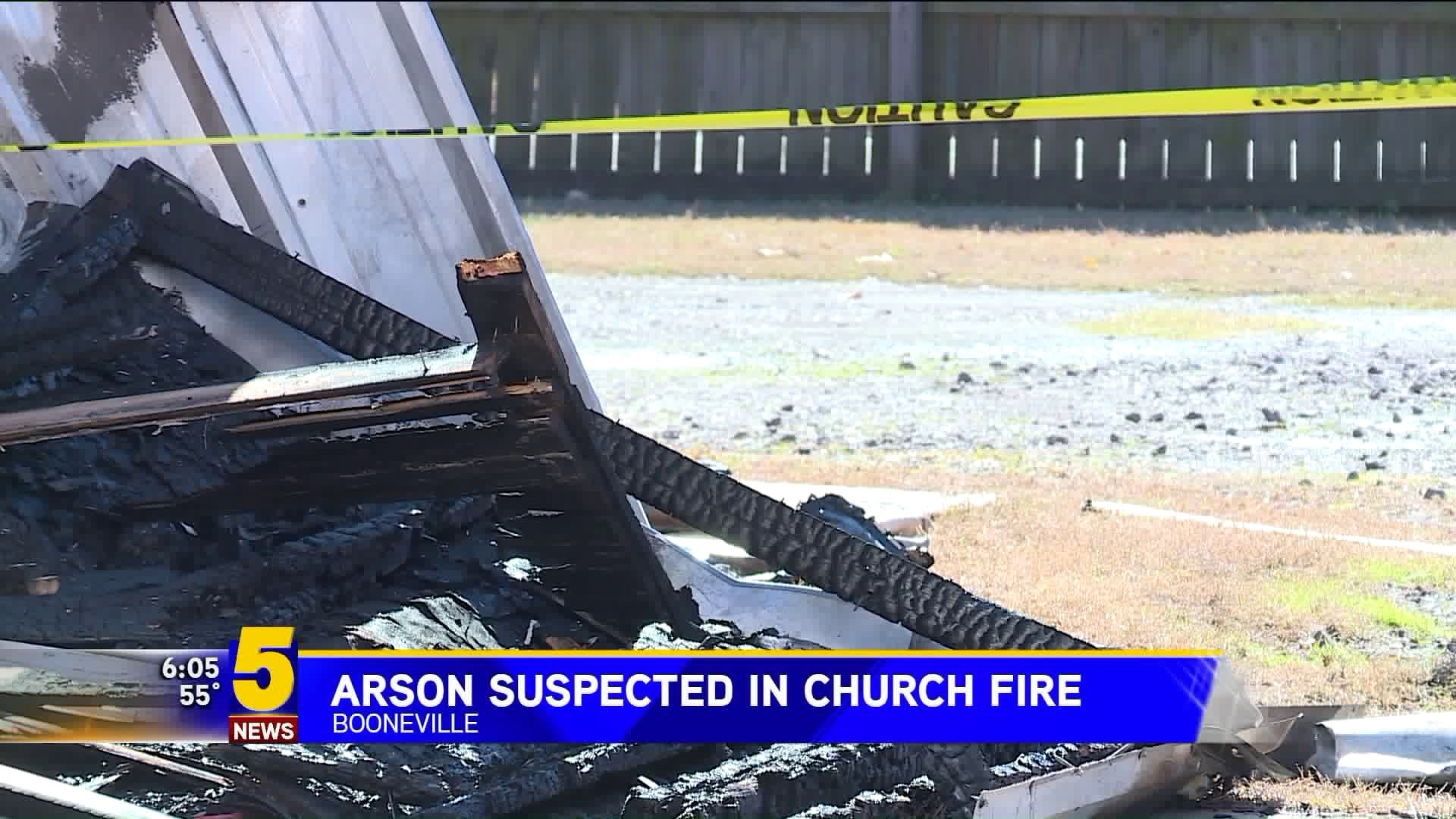 Arson Suspected In Church Fire In Logan County