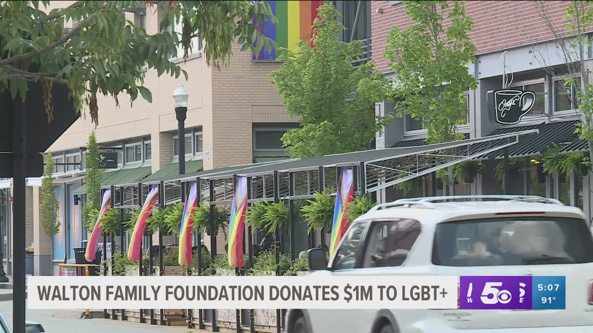The $1 million fund will distribute grants of $25,000 and above for Arkansas-based organizations that provide critical services to the LGBTQ community.