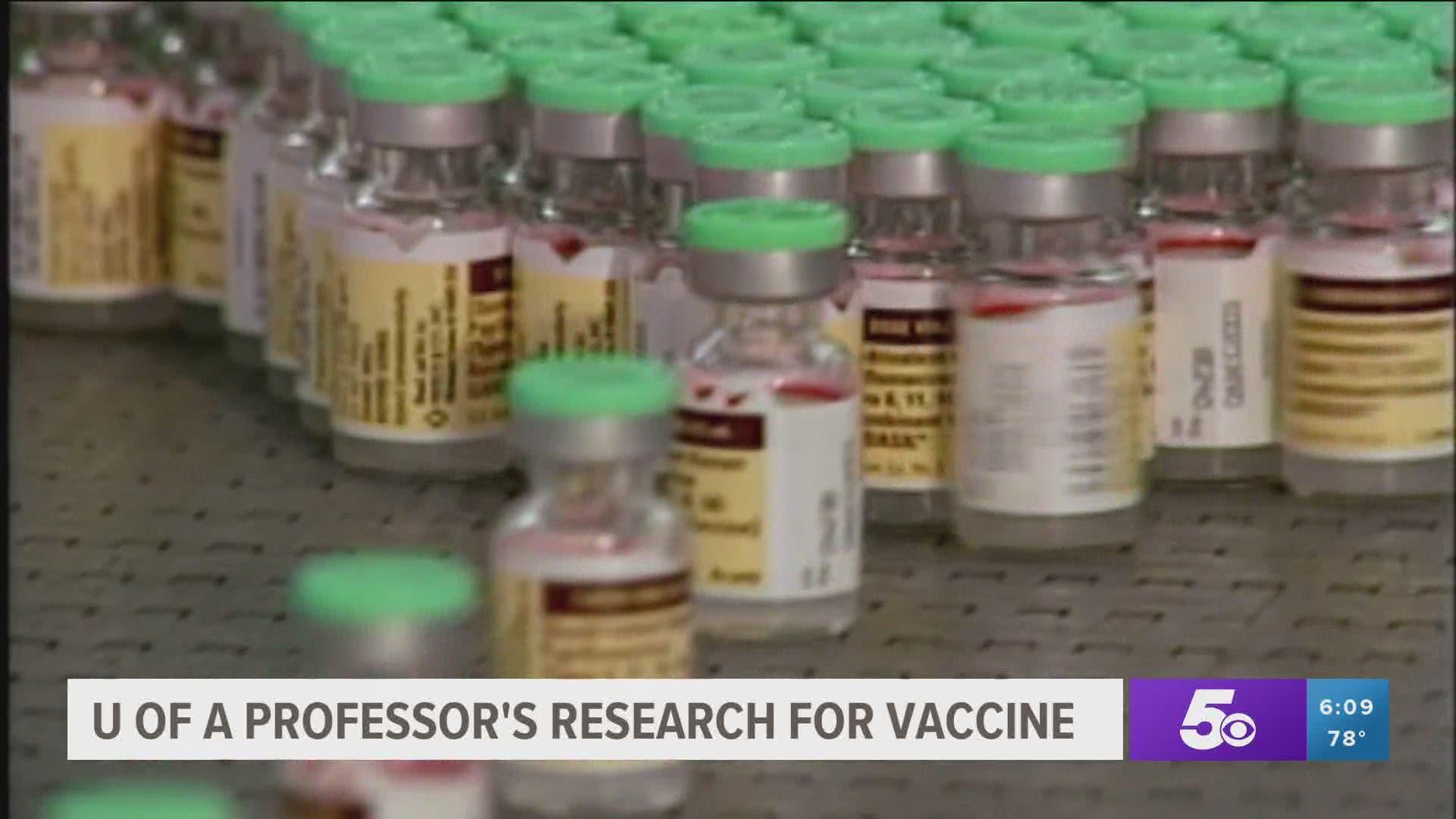 A University of Arkansas professor has been granted access to one of the countries most advanced supercomputers to research a vaccine for the coronavirus.