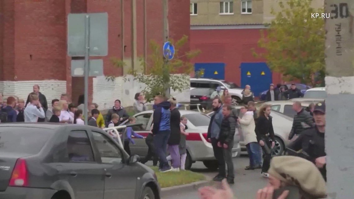 At least 17 killed in Russia school shooting