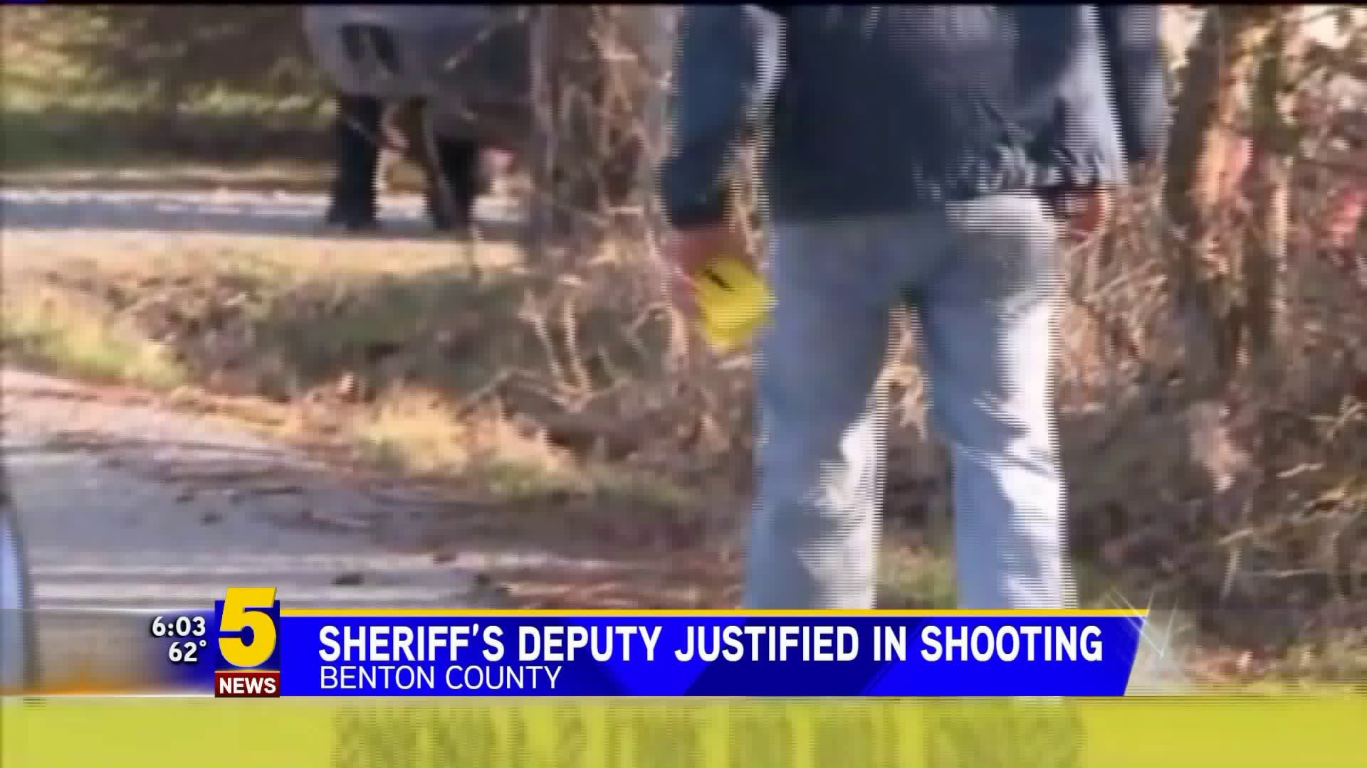 Sheriff`s Deputy Justified in Shooting