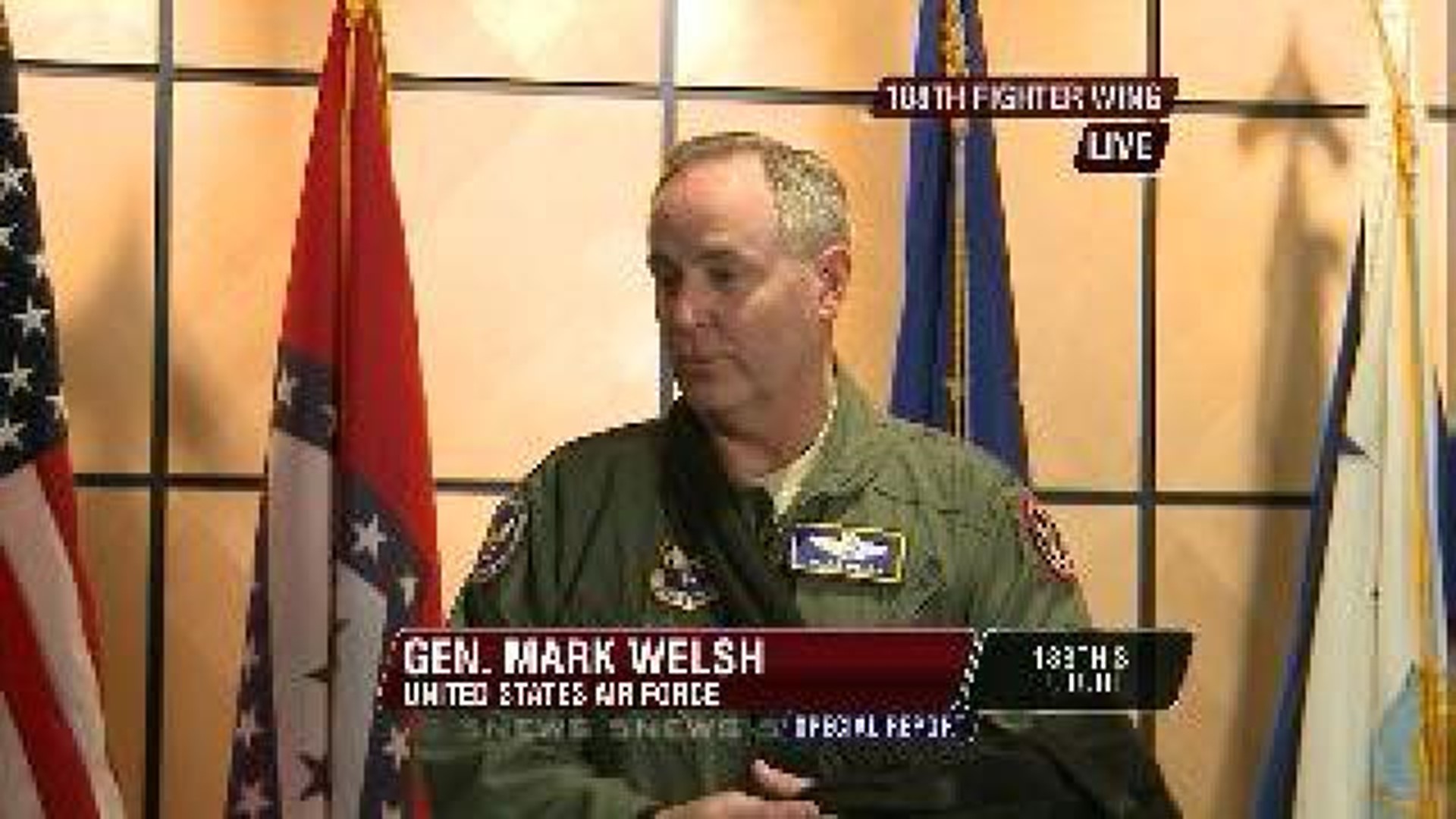 RAW: Air Force Chief of Staff Discusses 188th\'s Future
