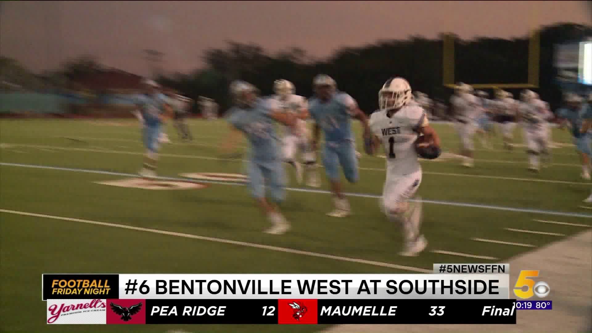 West handles Southside on the road