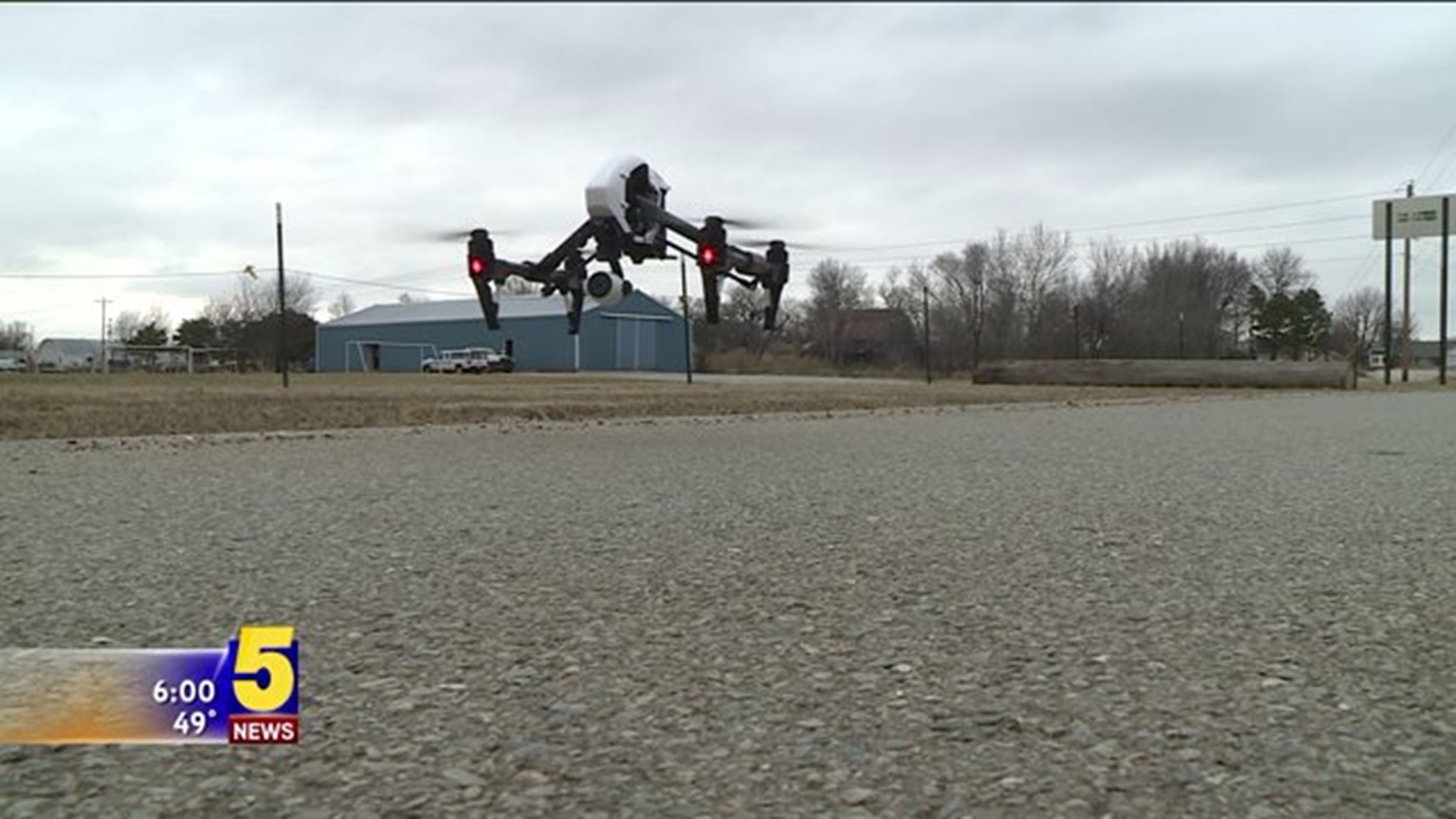 ROGERS PD IS USING A DRONE