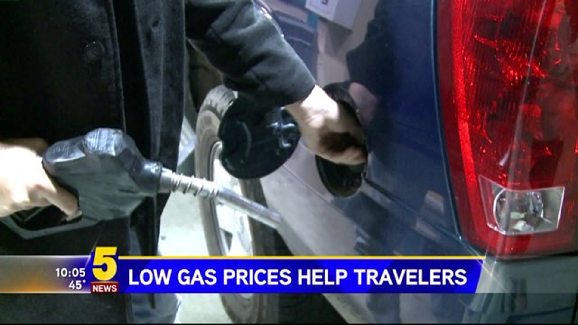 Low Gas Prices Help Travelers