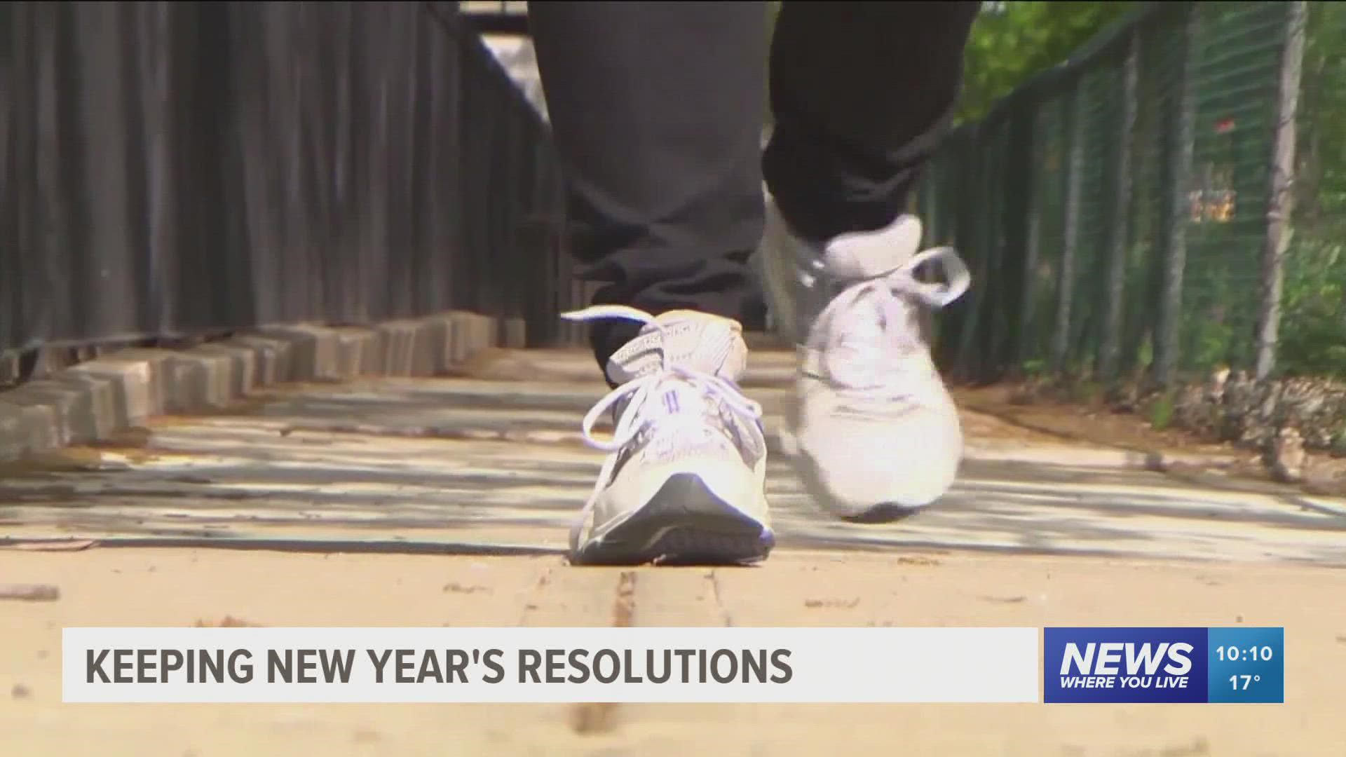 Many people make New Year resolutions but some experts are giving tips on how to stay motivated to stick to those goals.
