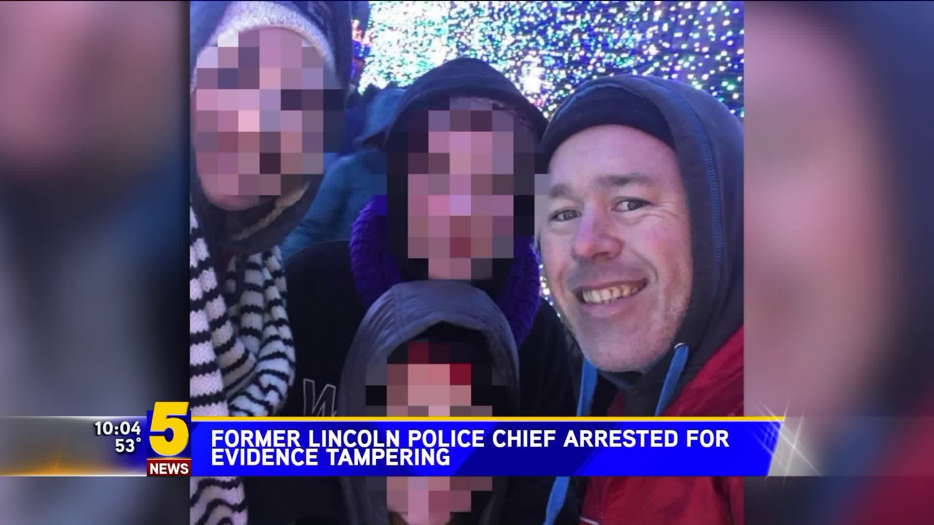 Former Lincoln Police Chief Arrested For Evidence Tampering