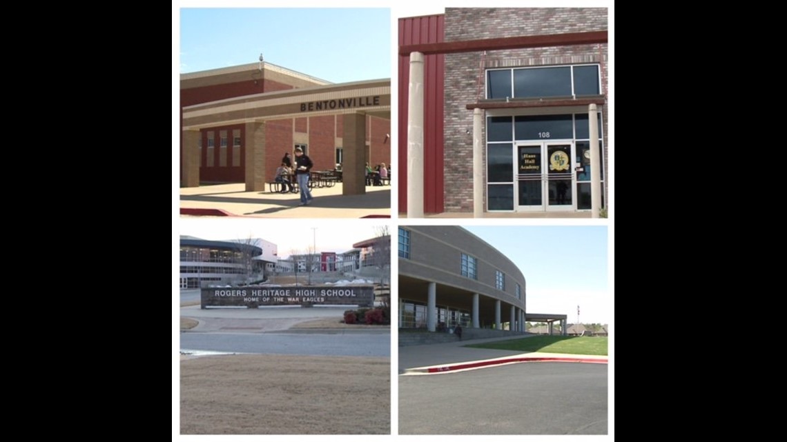 Several Northwest Arkansas High Schools Ranked Top In The State