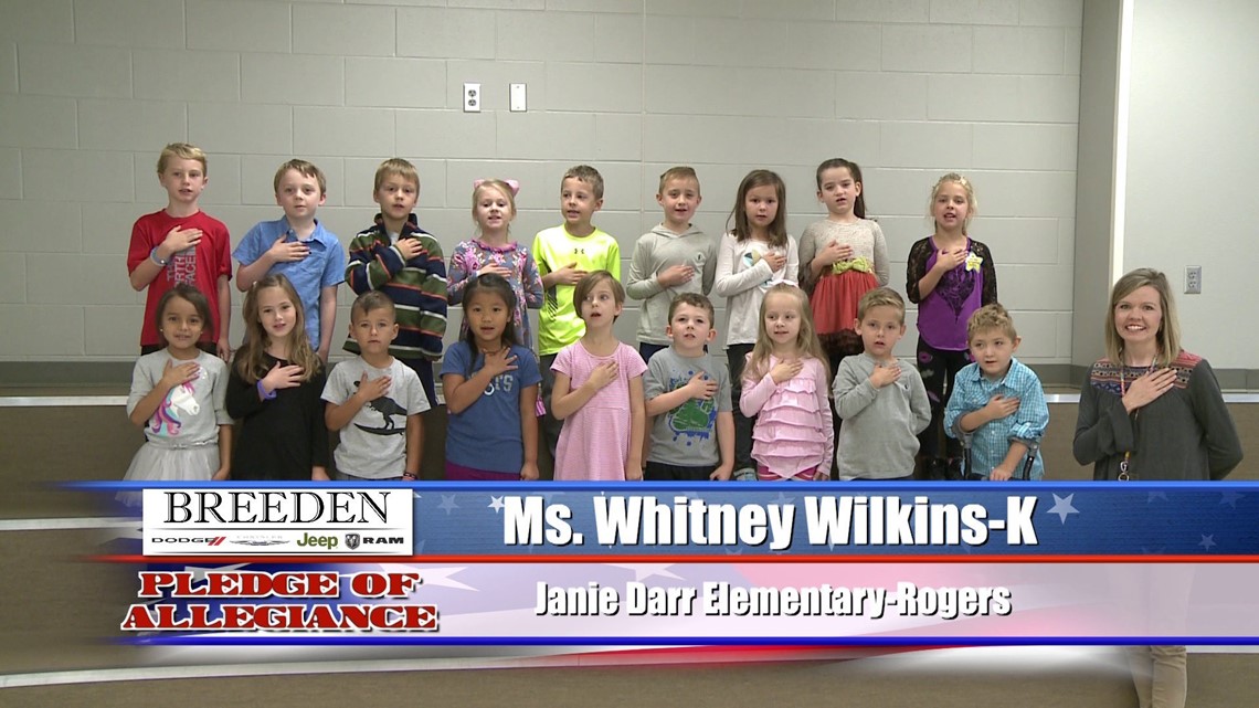 Ms. Whitney Wilkins – K – Janie Darr Elementary – Rogers | 5newsonline.com