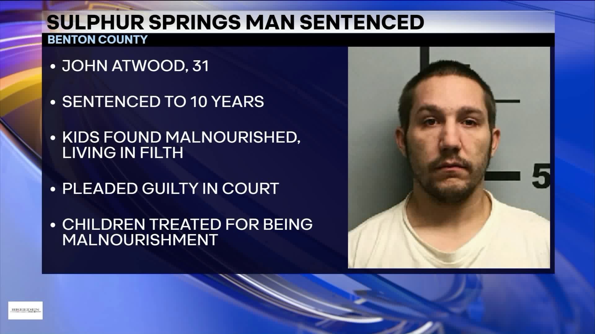 Sulpher Springs Man Sentenced