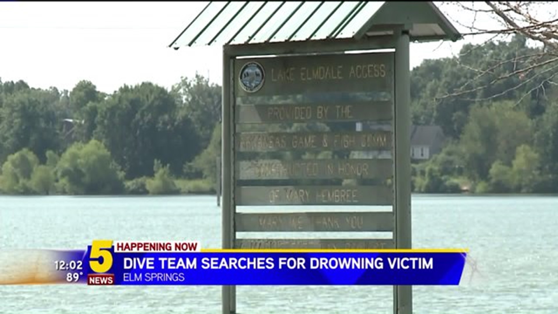Dive Teams Search For Missing Man