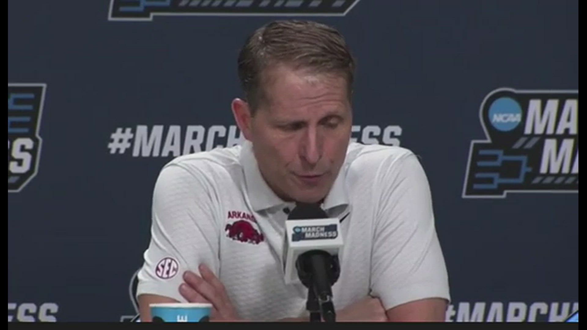 Muss breaks down the Hogs third straight Round of 64 win.