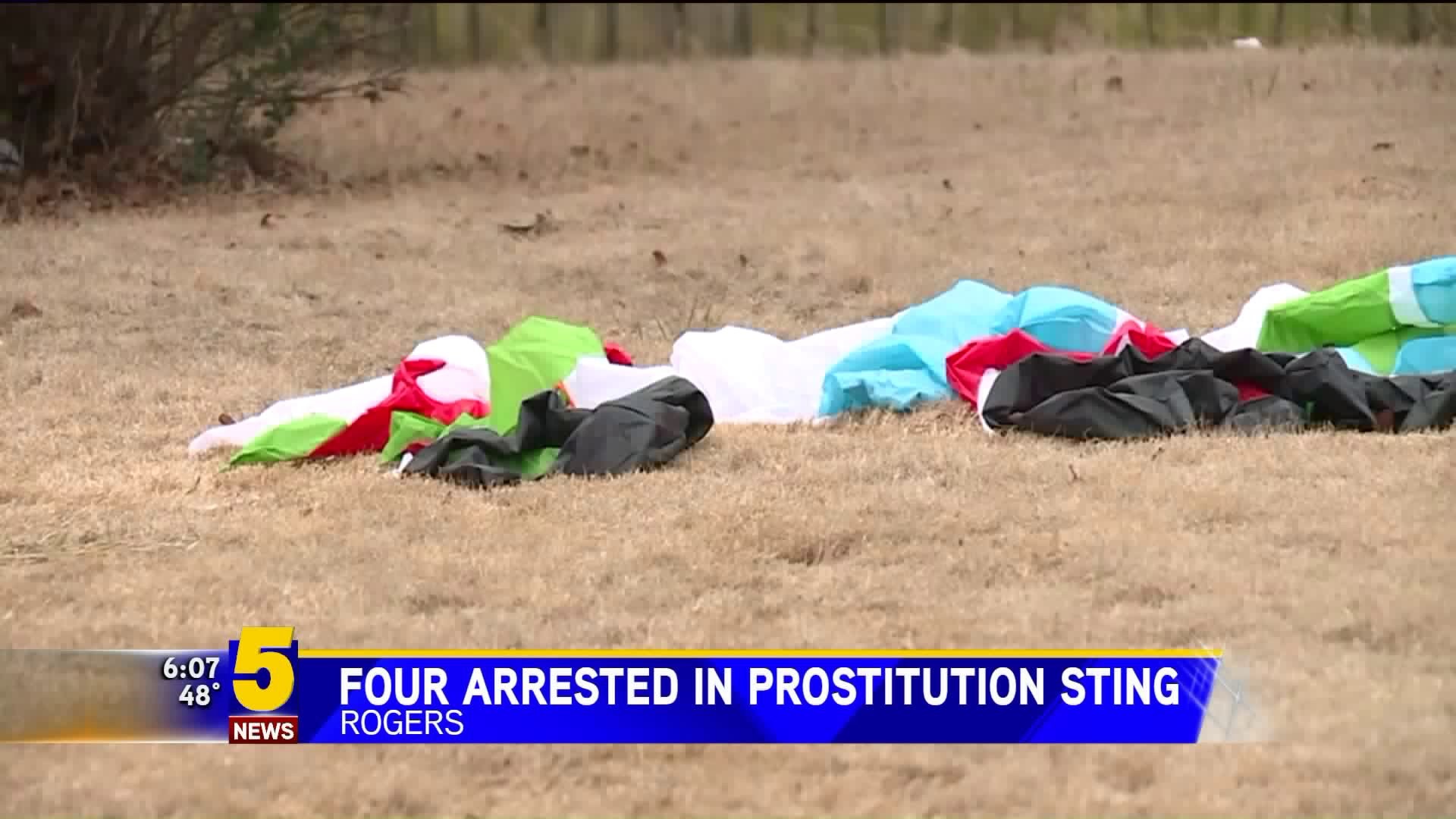 Four Arrested In Prostitution Sting