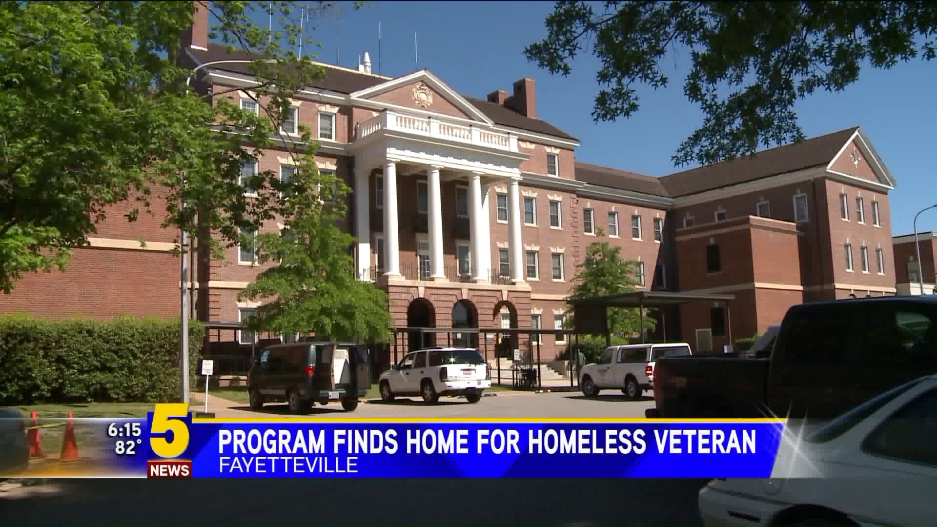 Program Finds Home For Homeless Veteran