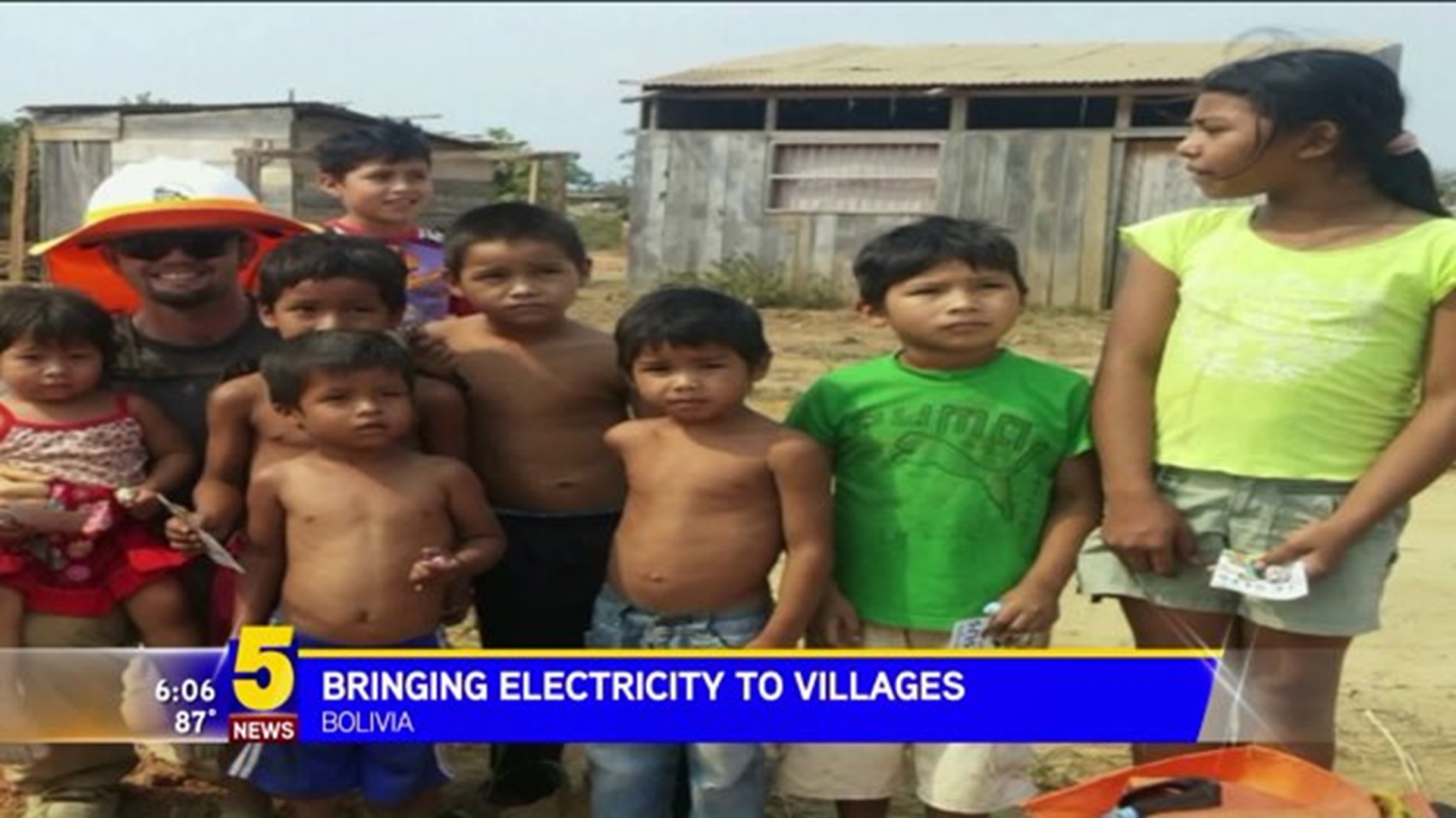 Volunteers Bring Electricity To Bolivia Villages