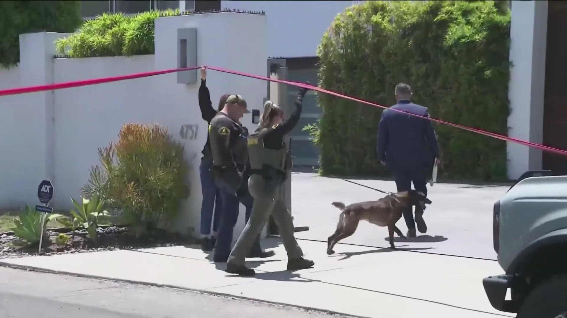 The LAPD says they received a call about a suspected burglary last Thursday.