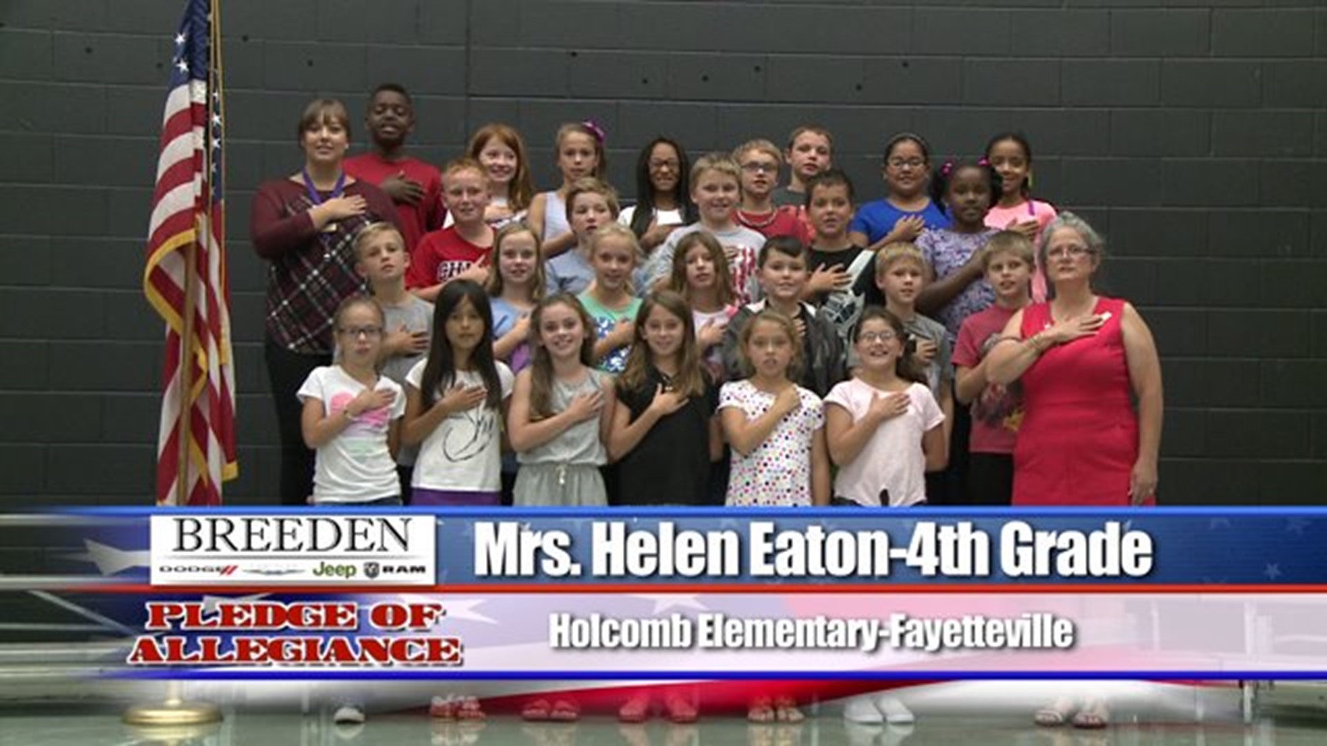 Holcomb Elementary, Fayetteville - Mrs. Helen Eaton - 4th Grade