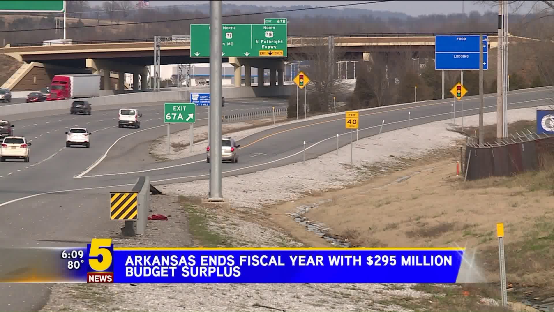 Arkansas Ends Fiscal Year with $298 Million Budget Surplus
